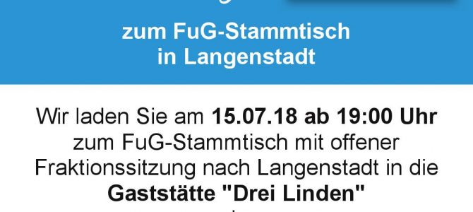 FuG Stammtisch in Langenstadt