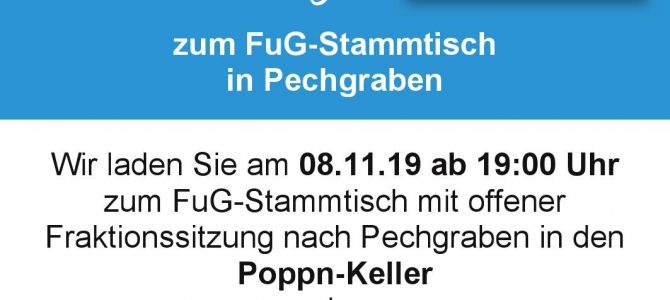 FuG-Stammtisch in Pechgraben