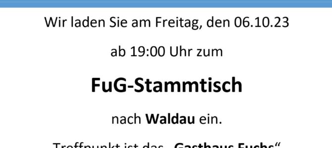 FuG-Stammtisch in Waldau