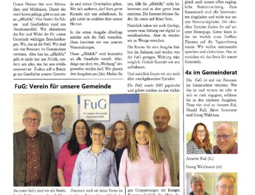 Neues Infoblatt für Neudrossenfeld