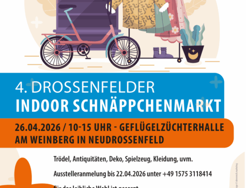 4. Drossenfelder Indoor-Flohmarkt